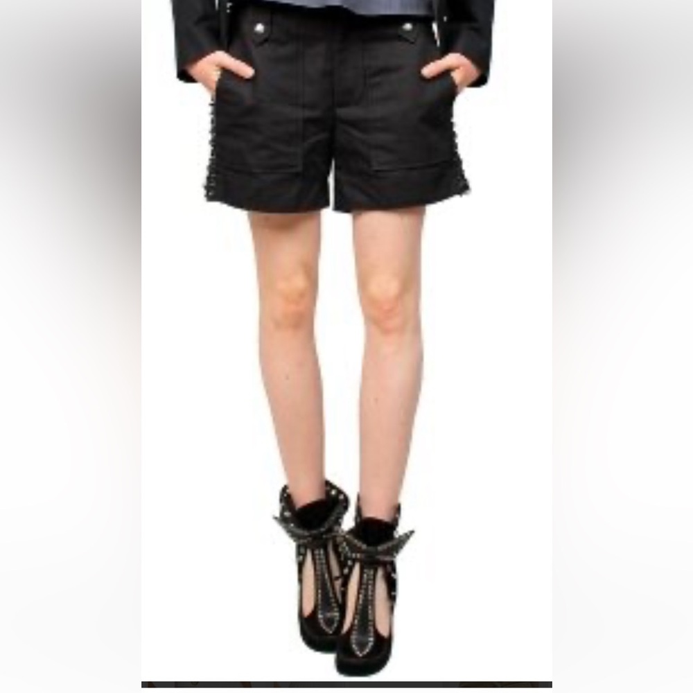 Isabel Marant Dorian Lace-Up Shorts - Picture 5 of 10